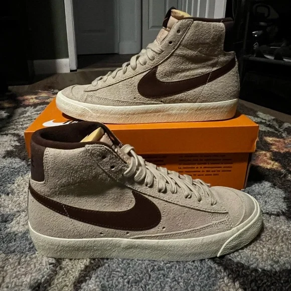Nike Blazer Mid 77 Premium Rattan Light Chocolate